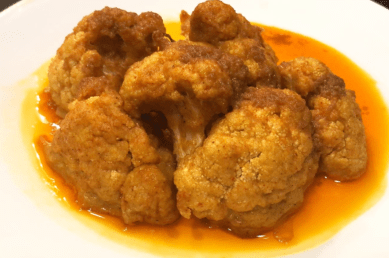 CAULIFLOWER BUFFALO “WINGS”
